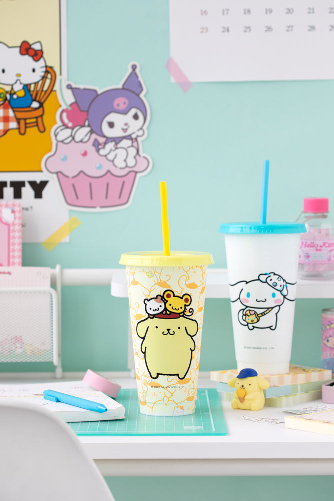 Sanrio Reusable Cold Tumbler Set Ver.2 (1 set 6個)