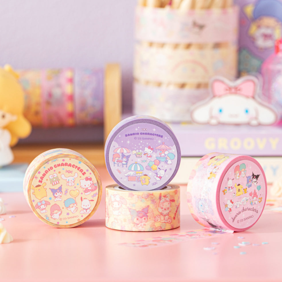 Sanrio Masking Tape (3款)