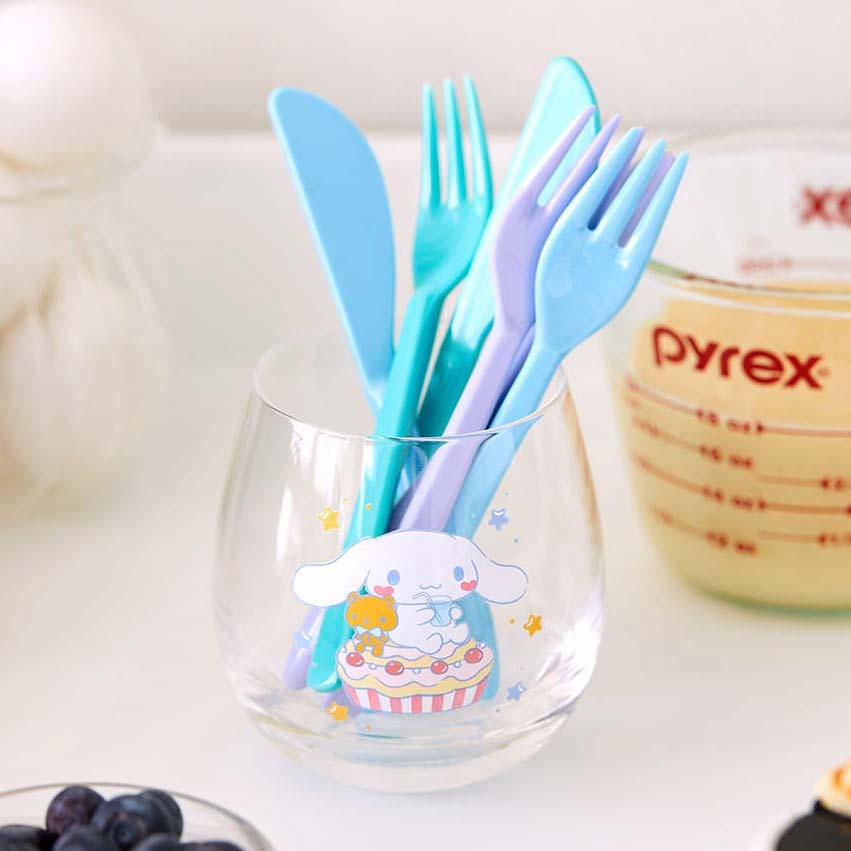 Sanrio Cinnamoroll Glass Cup Set (x2)