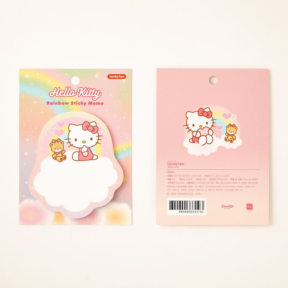 Sanrio Rainbow Sticky Memopad (6款)