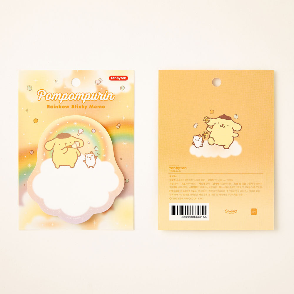 Sanrio Rainbow Sticky Memopad (6款)