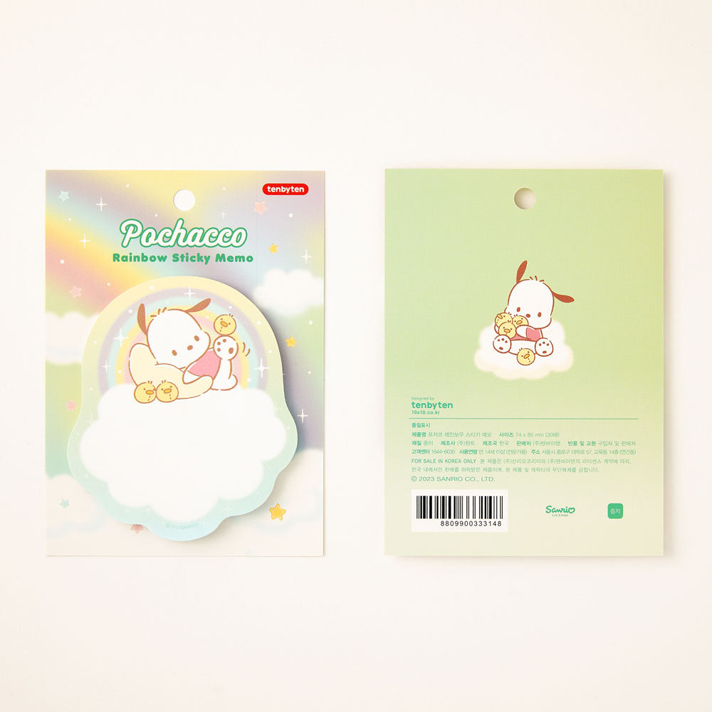 Sanrio Rainbow Sticky Memopad (6款)