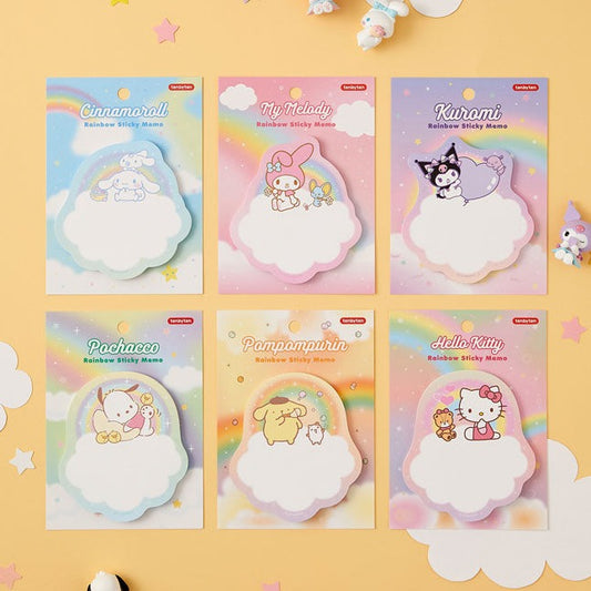 Sanrio Rainbow Sticky Memopad (6款)