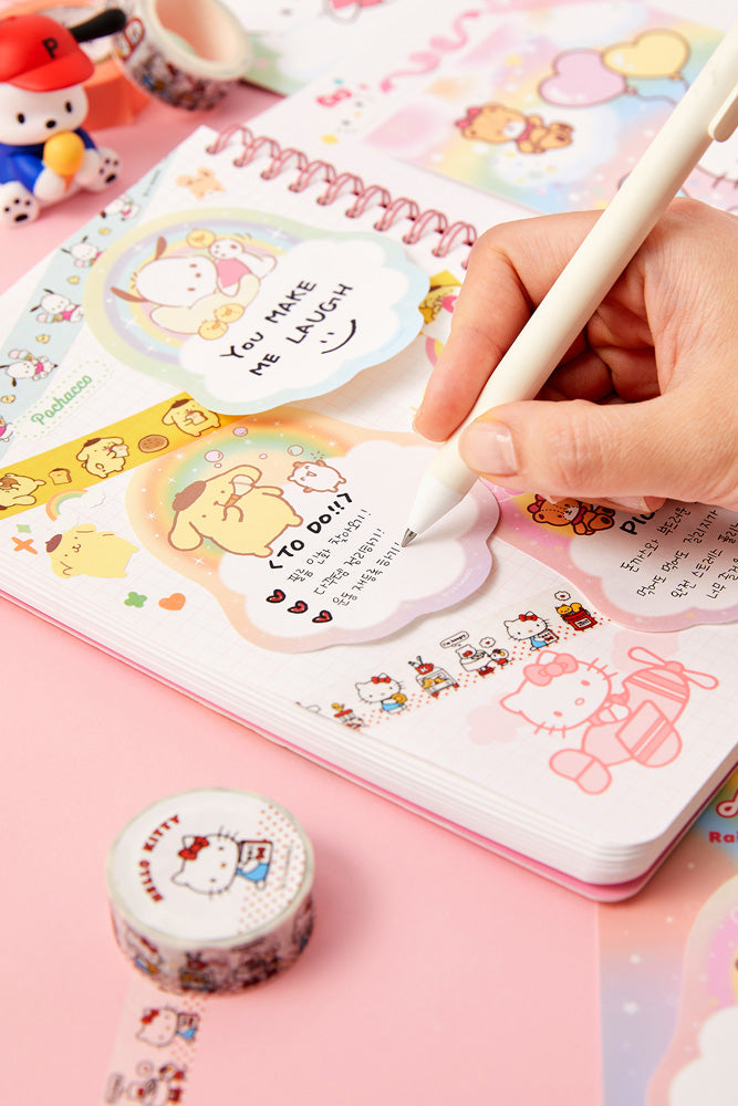 Sanrio Rainbow Sticky Memopad (6款)