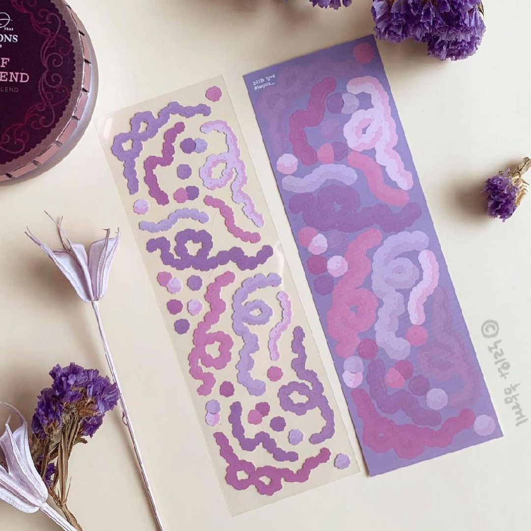 Withnori Curly Confetti Ver.2 Sticker (6色)