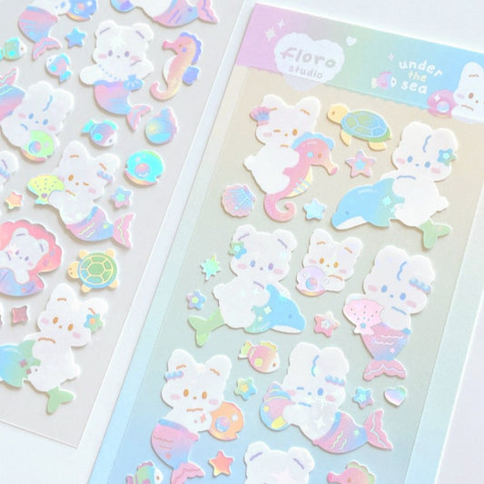 Floro Studio Under the Sea Babies Sticker