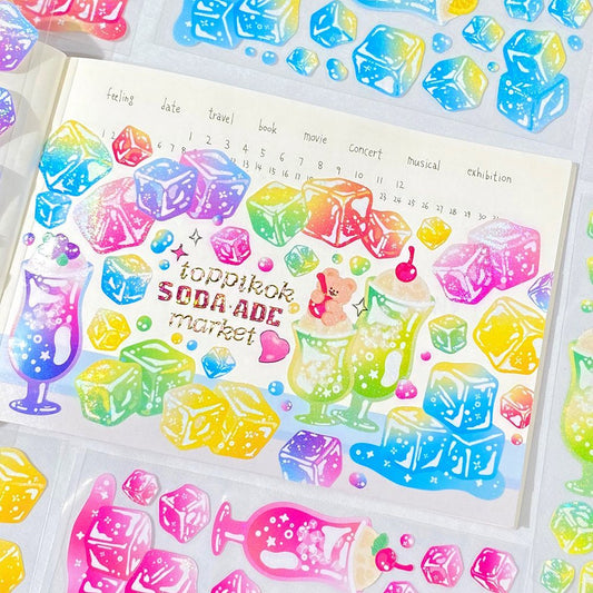 Toppikok Soda Sticker (6色)