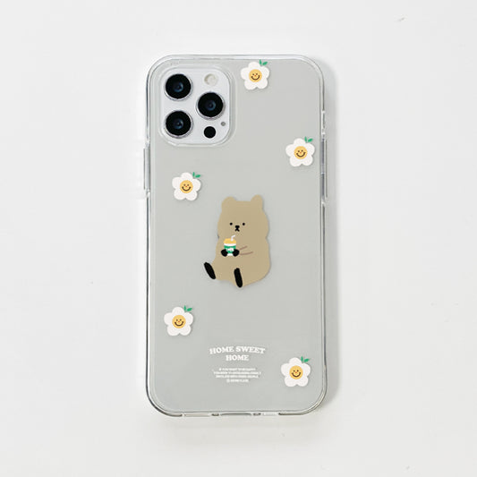 489 Home Sweet Quokka Phone Case (Clear 透明殼)