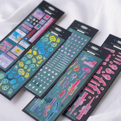 Moody Hologram Series Sticker (5款)