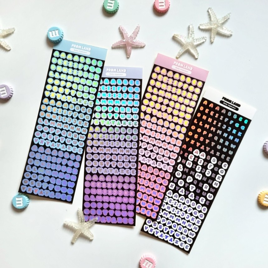 Promland Aurora Baby Alphabet Sticker (7色)