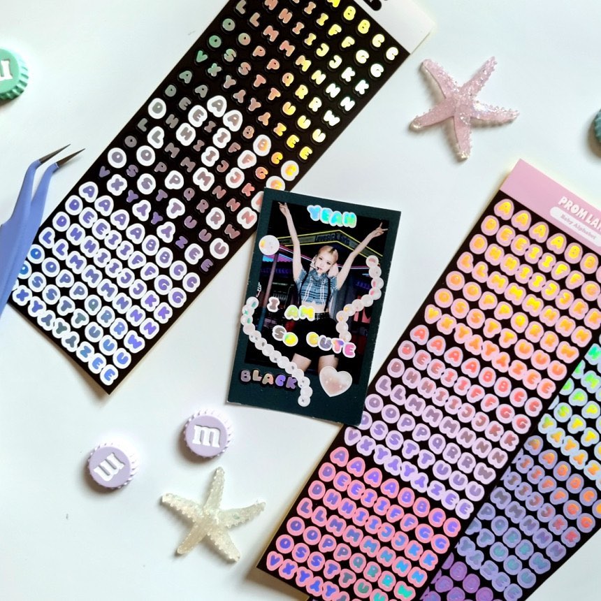 Promland Aurora Baby Alphabet Sticker (7色)