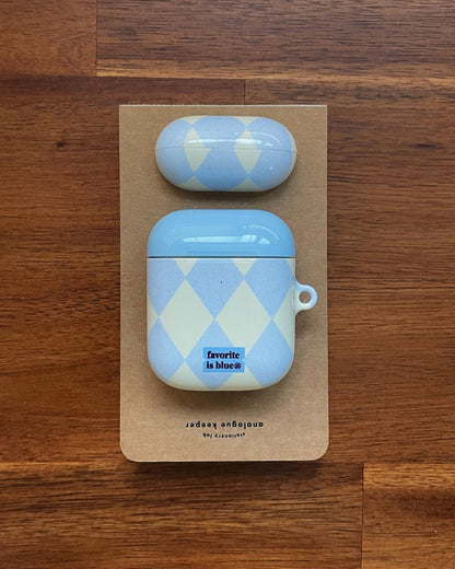 Midmaly Lemon Argyle Airpods Case (Hard 硬殼)