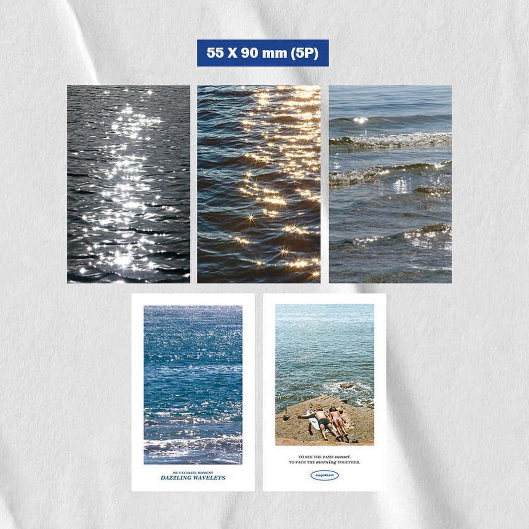 Boni Market Water Mood Photo Sticker Pack