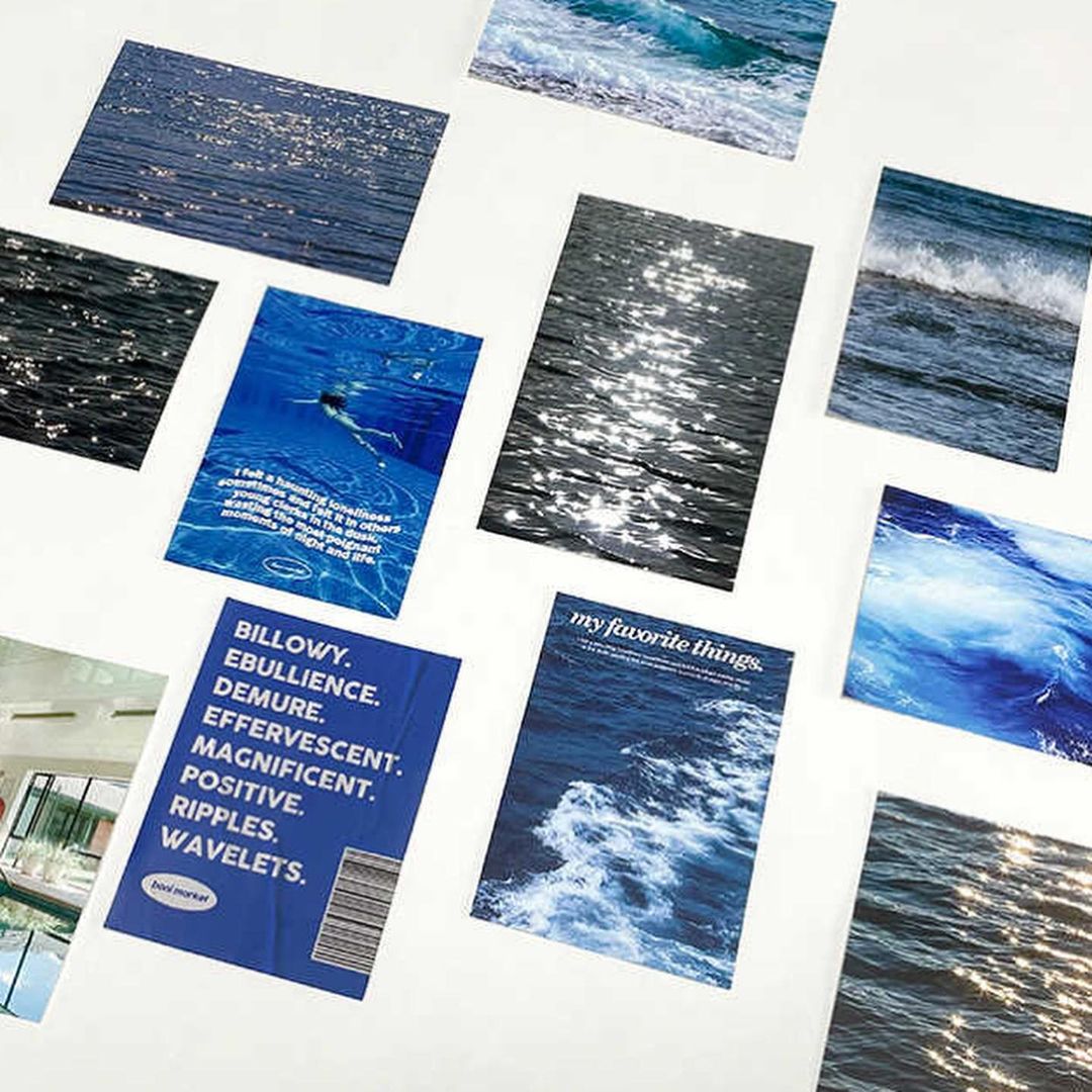 Boni Market Water Mood Photo Sticker Pack