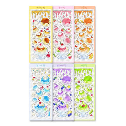 Toppikok Pudding Sticker (6色)