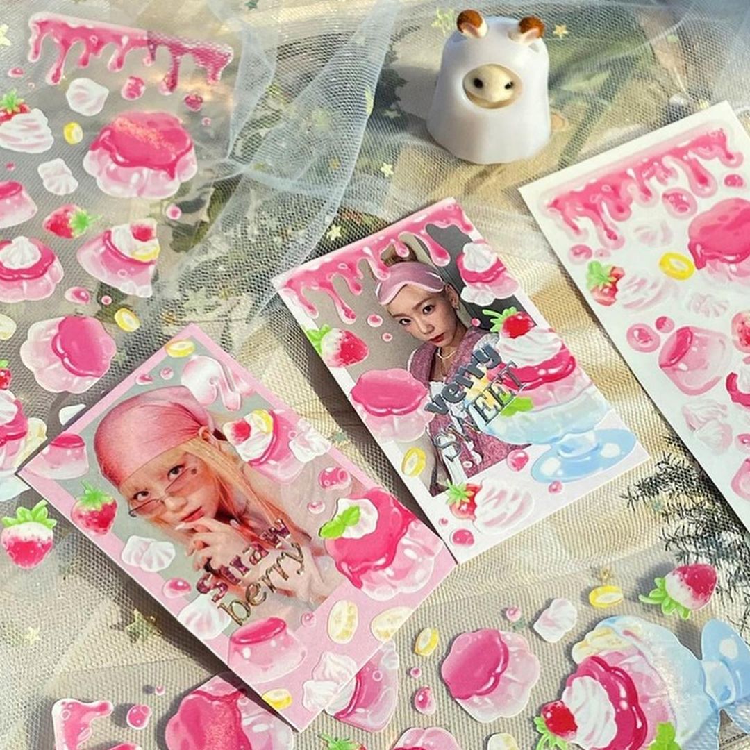 Toppikok Pudding Sticker (6色)