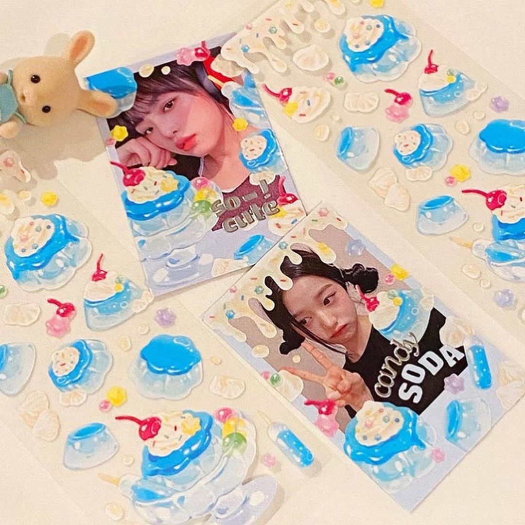 Toppikok Pudding Sticker (6色)