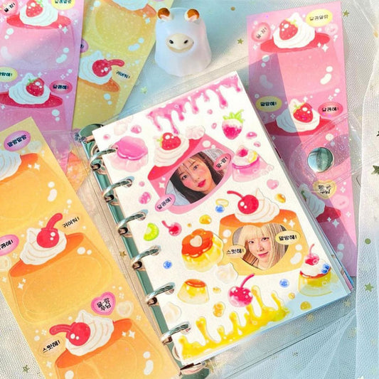 Toppikok Pudding Frame Sticker (2色)