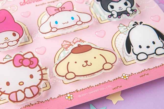 Sanrio Magnet Clip Set