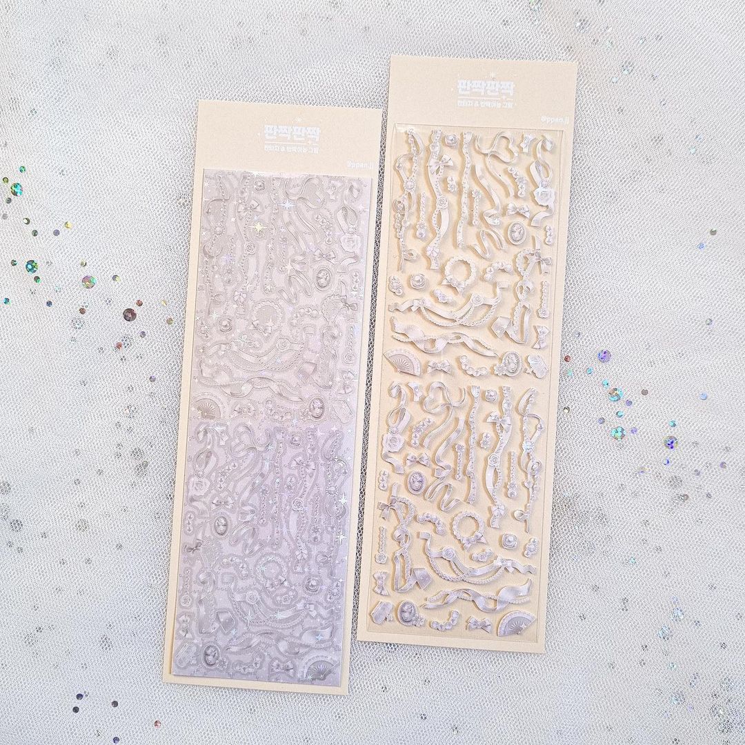 Ppanjj Pearl Confetti Sticker (4色)