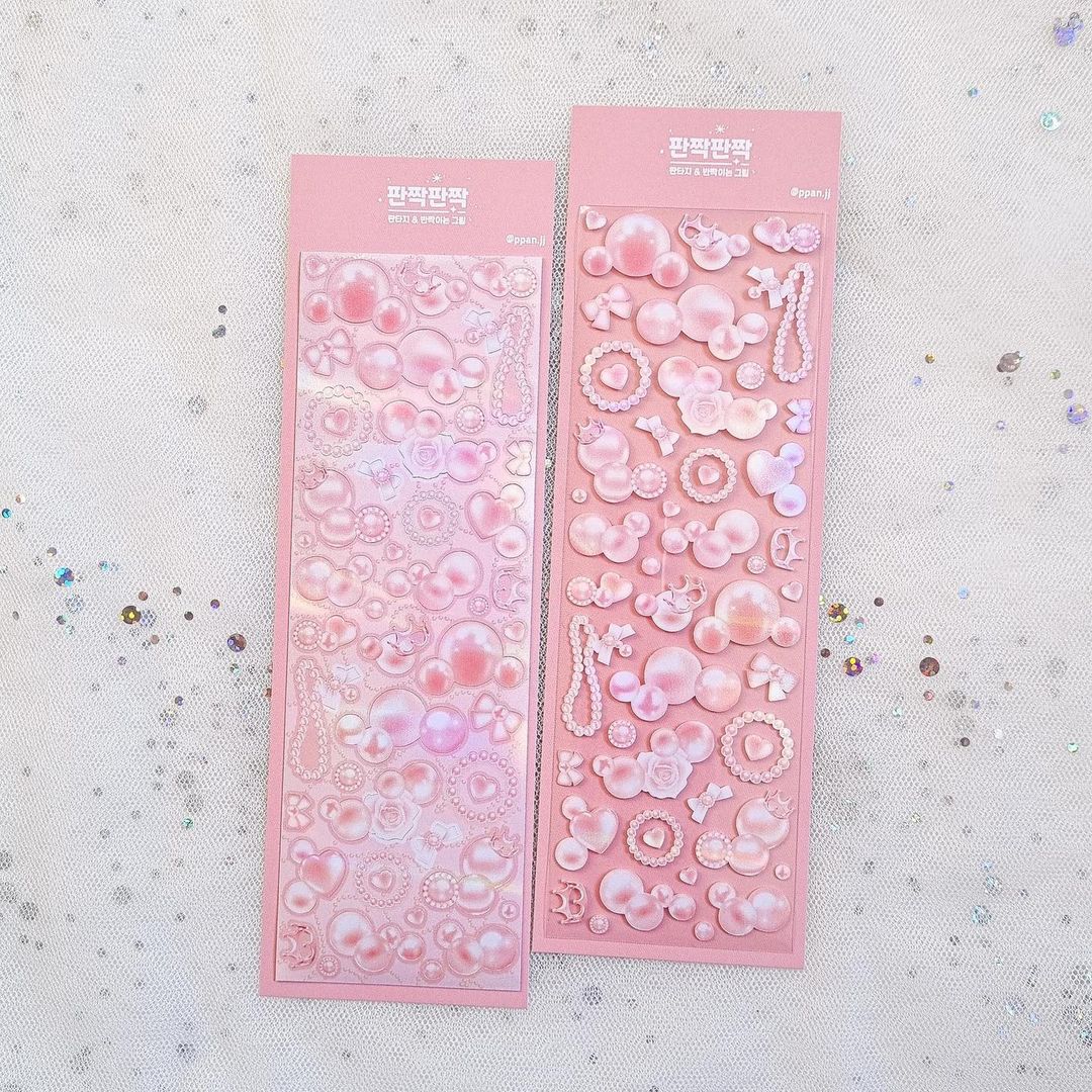 Ppanjj Pearl Bubble Sticker (4色)
