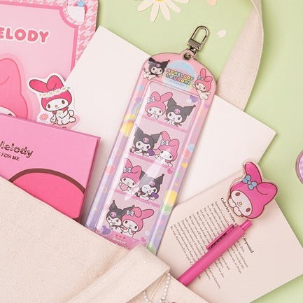 Sanrio My Melody & Kuromi 4cut Keyring