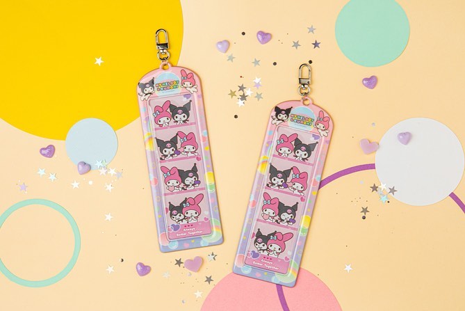 Sanrio My Melody & Kuromi 4cut Keyring