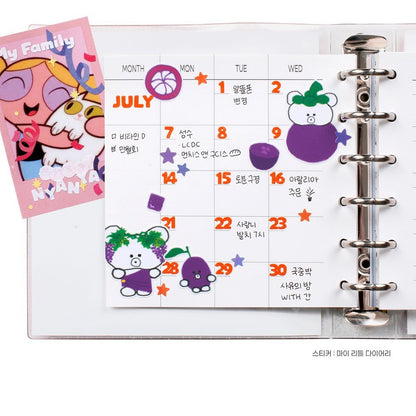 Be On D Deco Pocket ABC Sticker (3款)