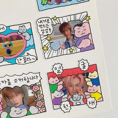Heeheeclub Frame Sticker