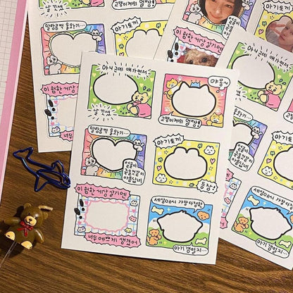Heeheeclub Frame Sticker