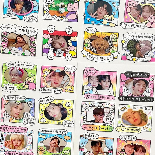 Heeheeclub Frame Sticker