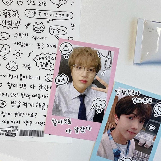 Heeheeclub Message Sticker (Ver.3)