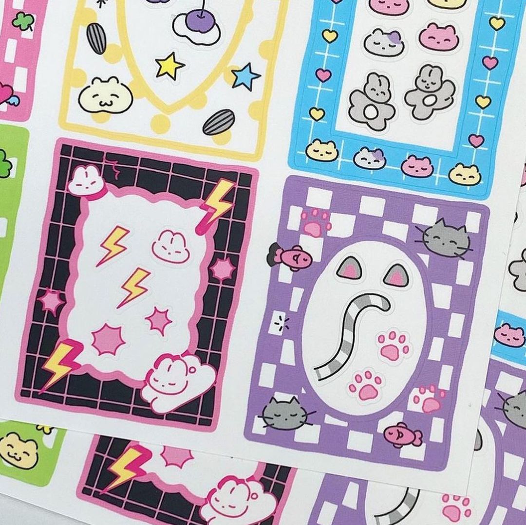 Heeheeclub ID Photo Frame Sticker