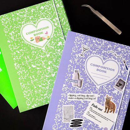 Lucalab A5 19R Composition Book (5色)