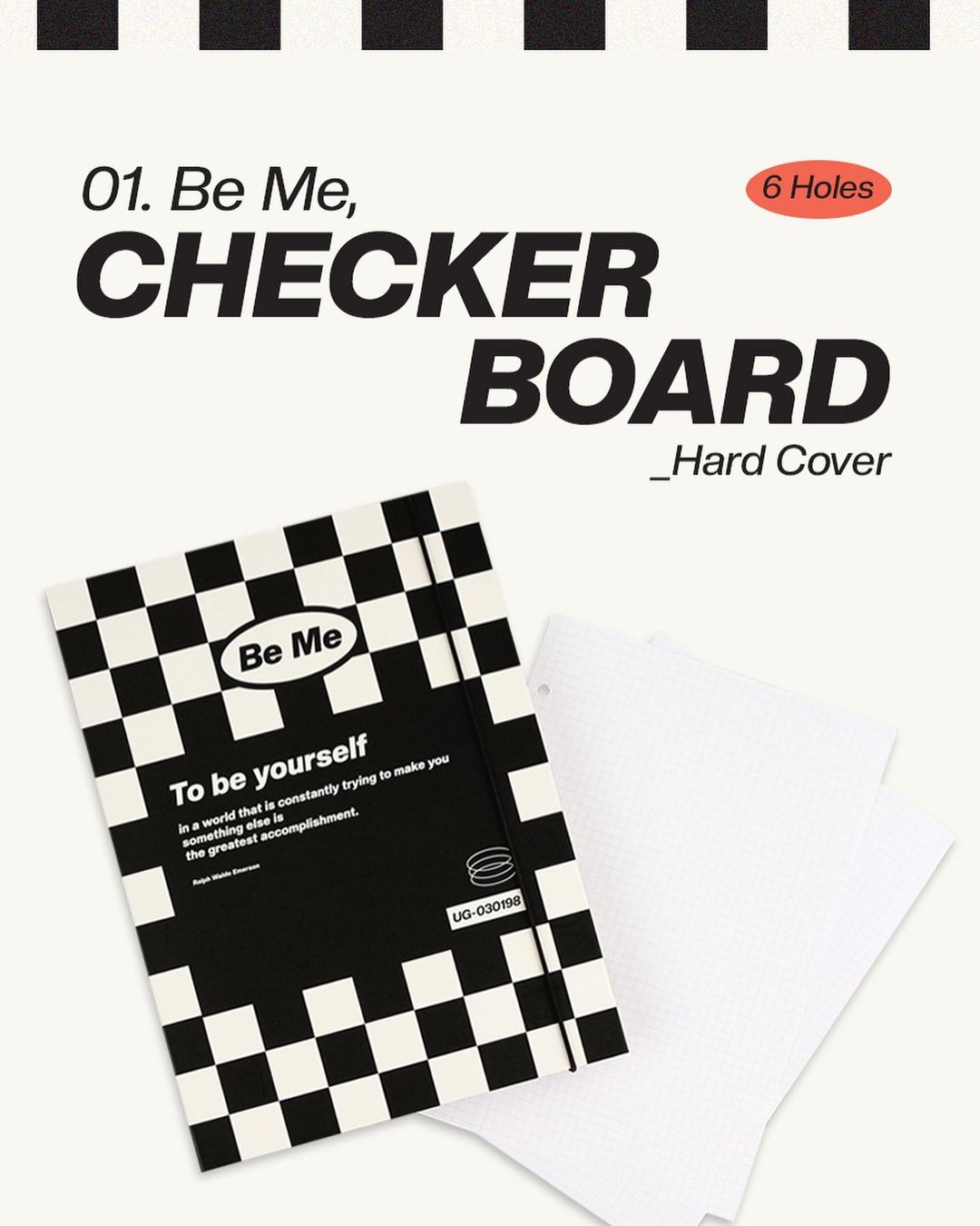 Be Me A5 Hard Binder Cover Set (19R) (2款)