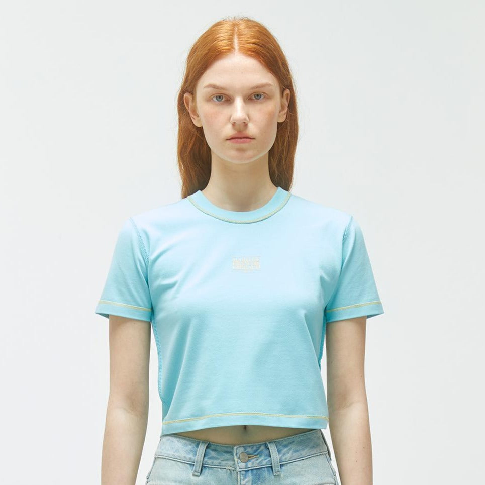 MARITHÉ FRANÇOIS GIRBAUD W CLASSIC LOGO BABY CROP TEE (3 Colors)