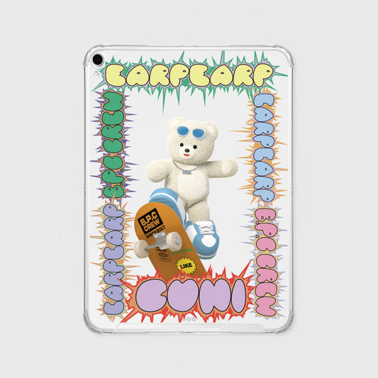 SKATE BOARDER CUNI Ipad Clear Case