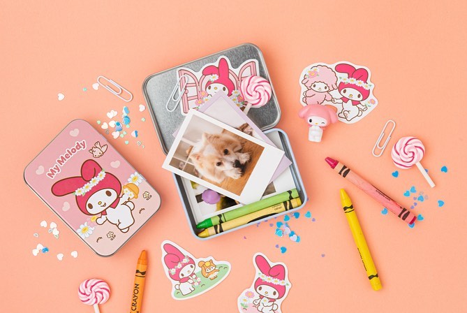 Sanrio Tin Case Sticker Pack  (6款)