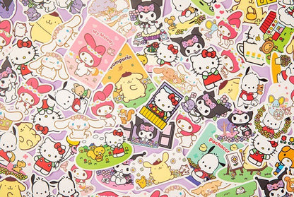 Sanrio Tin Case Sticker Pack  (6款)
