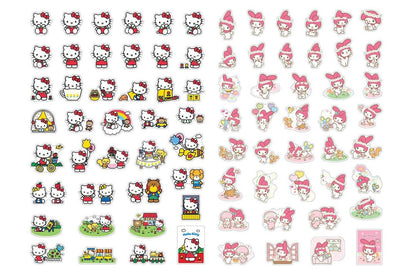 Sanrio Tin Case Sticker Pack  (6款)
