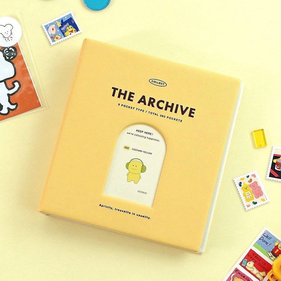 Icoinc The Archive Seal Book (9 Pocket) (4色)