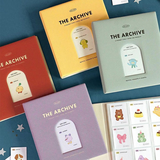 Icoinc The Archive Seal Book (9 Pocket) (4色)