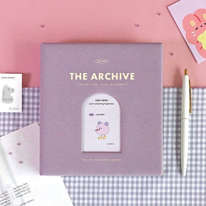 Icoinc The Archive Seal Book (9 Pocket) (4色)