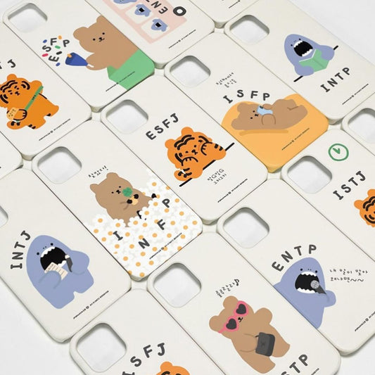 MBTI Phone Case (16款) (Hard 普通硬殼)