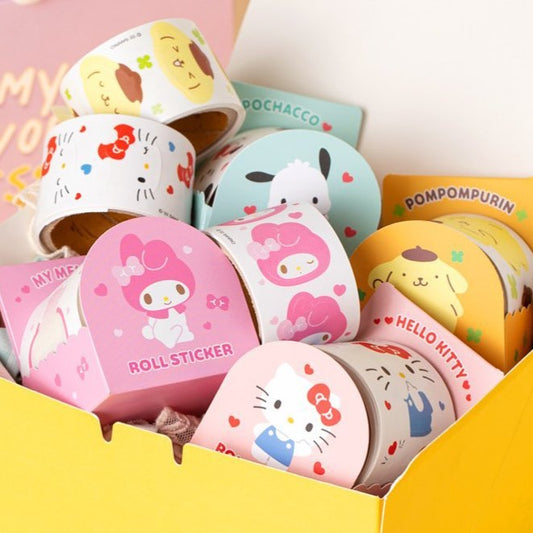 Sanrio Roll Sticker (大頭款) (6款)