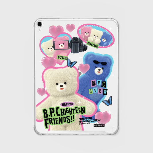 HIGHTEEN BPC CREW Ipad Clear Case