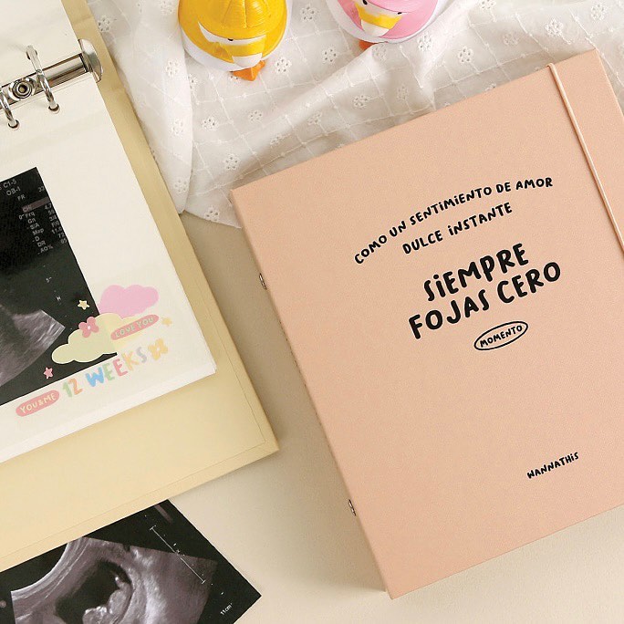 Plain Square Binder Album Set (25R) (6色)