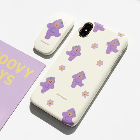 375 Fruit Bear (Berry) Phone Case (Hard 普通硬殼)