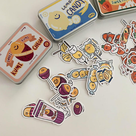 Second Morning  Sweetie Tin Case Sticker Set (4款)