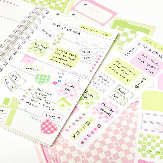 Color Palette Archive Memo Sticker